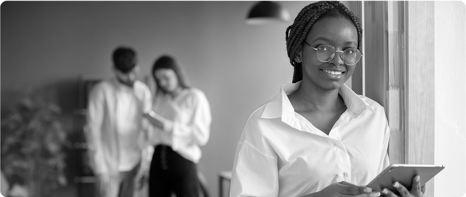 portrait-woman-working-startup-company 1